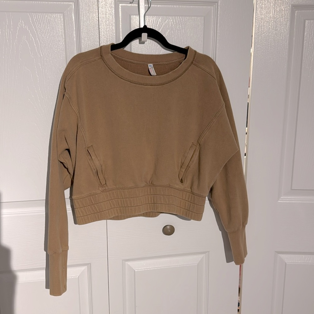 Free People Movement June Bug Solid Sweatshirt